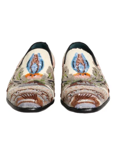 Haftowane półbuty Dolce And Gabbana