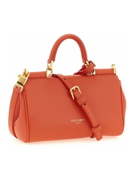 Torebka Dolce And Gabbana pomarańczowa