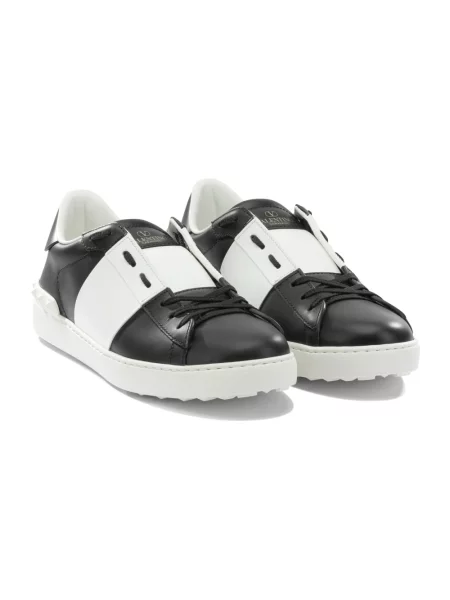 Sneakersy Valentino Garavani skórzane czarne