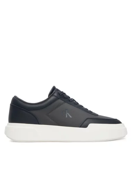 Calvin Klein Sportcipők Chunky Cups Laceup Oxf Mix Mat Sötétkék
