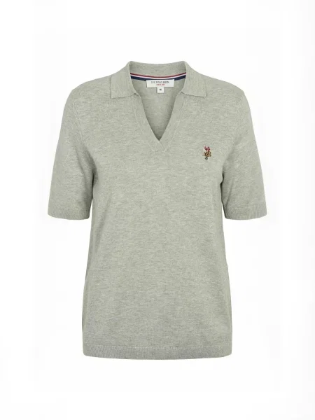 U.S. POLO ASSN. Top UWLilwan amestecat gri