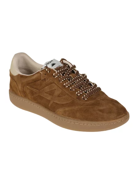 Sneakersy Ash skórzane brązowe