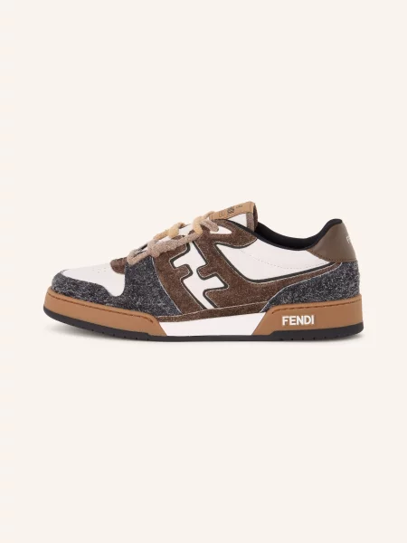 Fendi Trampki Match grau