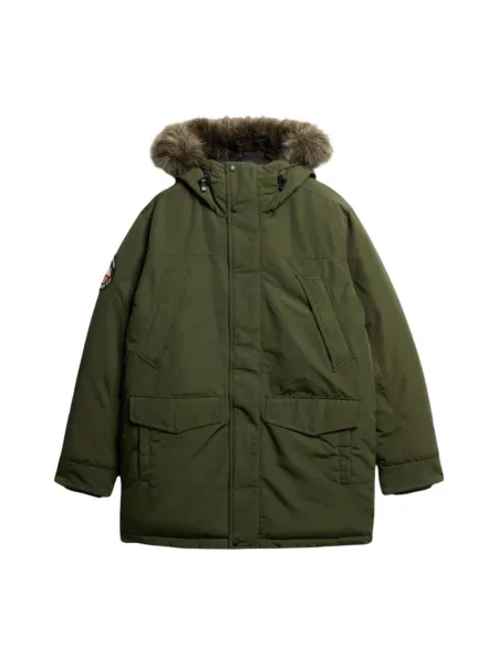 Parka Superdry zielona