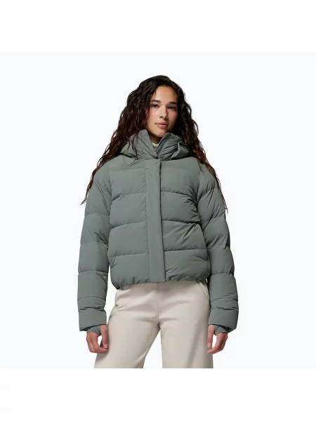 Geacă cu puf pentru femei Columbia Amaze Puff Hooded Sedona Sage
