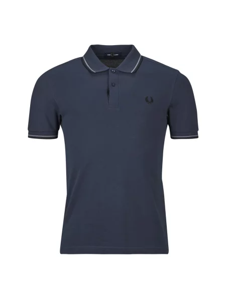 Polo majica Fred Perry s kratkimi rokavi siva