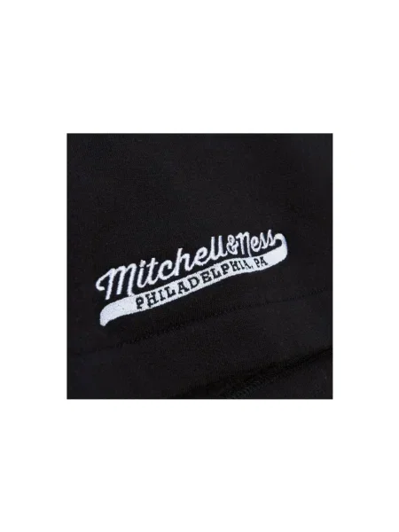 Fleece fleece melegítő felső Mitchell & Ness fekete