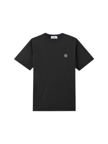 Koszulka Stone Island z kamieniami czarna