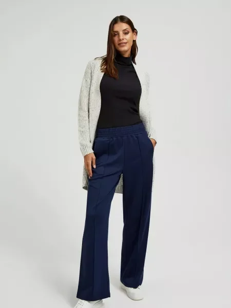 Pantaloni Moodo albastru