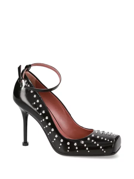 Pantofi cu toc Premiata cu tepi negru