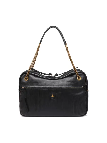 Torebka Vivienne Westwood skórzana czarna