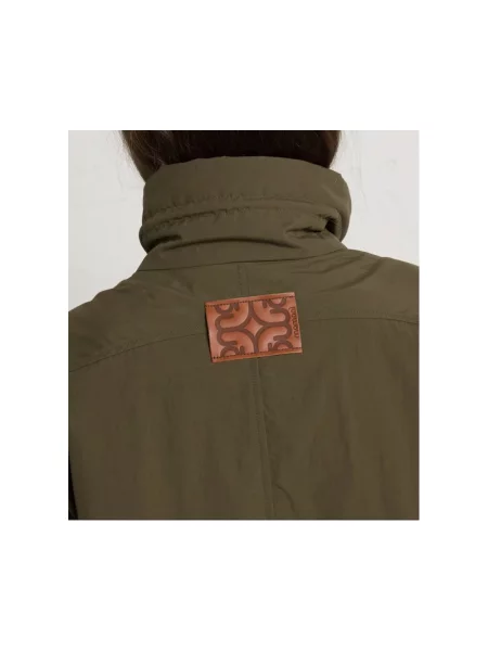 Parka Momoni zielona