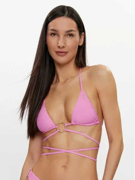 Guess Góra od bikini różowy