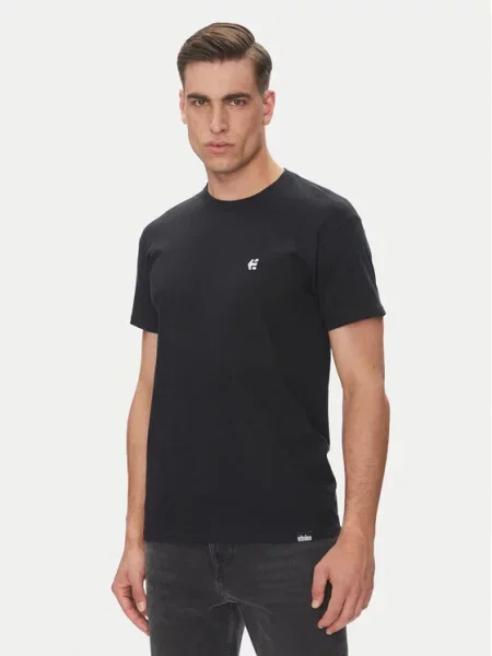 Etnies Majica Team Emroidery Regular Fit črna