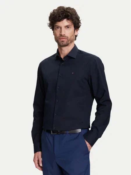 Tommy Hilfiger Košulja tamnoplava