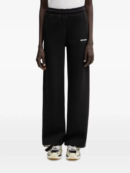 Pantaloni Wrstbhvr cu imagine alergare negru