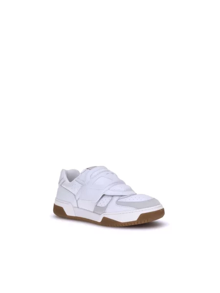 Lniane sneakersy Valentino Garavani białe
