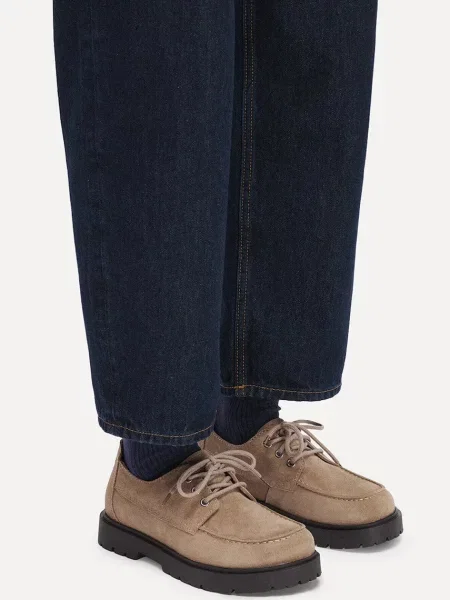 Замшевые туфли Birkenstock