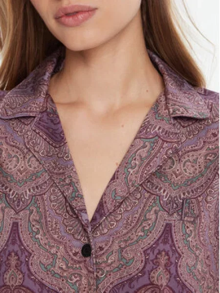 LAUREN RALPH LAUREN Naktiniai marškiniai violetinė