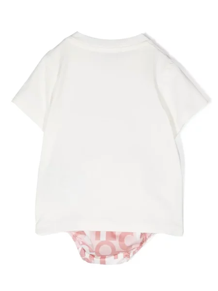 Szorty dziecięce Moncler Enfant białe