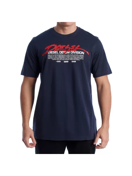 Tricou Diesel albastru