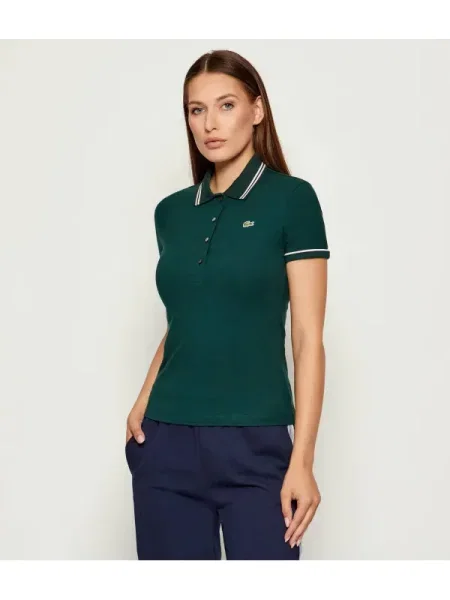 Lacoste tricou polo verde
