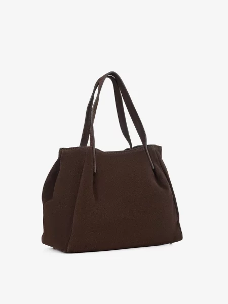 Замшевая сумка Regina Notte коричневая