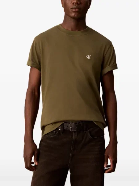 Tricou Calvin Klein cu imagine verde