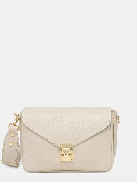 Answear.LAB geantă crossbody pentru femei din piele bej
