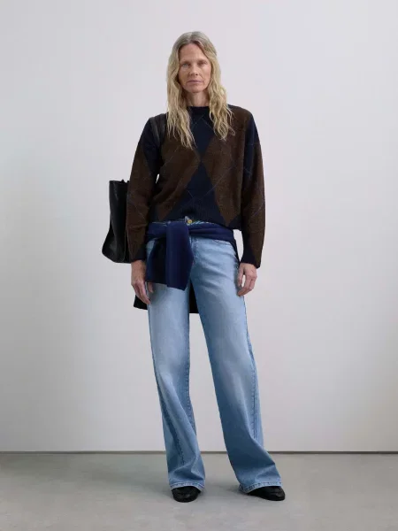 Scalpers Pulover / marin / maro albastru