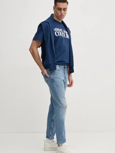 Versace Jeans Couture kratka majica modra