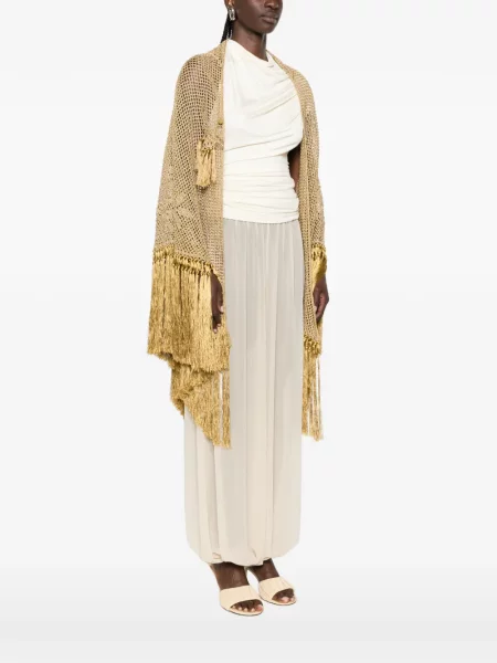 Poncho Chiara Is cu franjuri