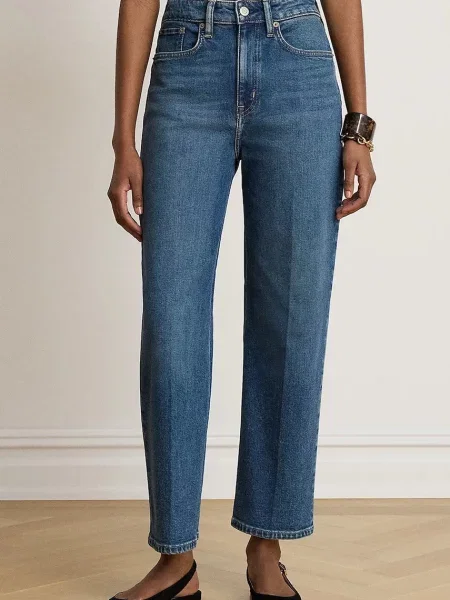 Lauren Ralph Lauren straight traperice za žene plava