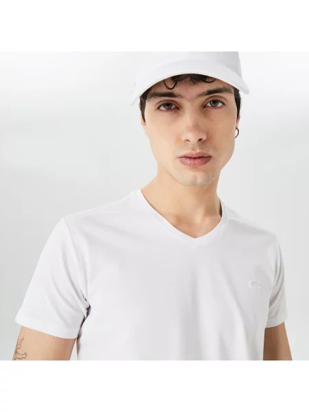 Футболка Lacoste белая
