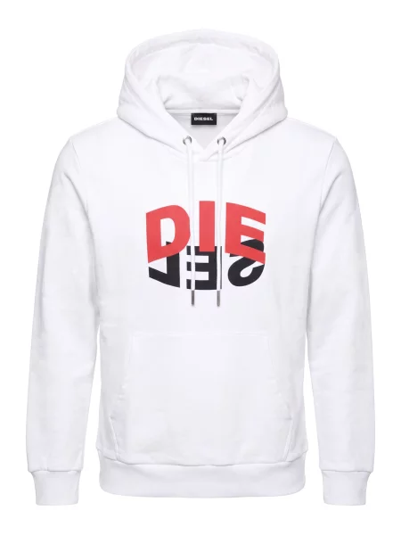 DIESEL Mikina biela