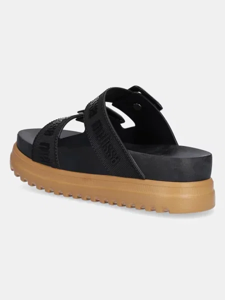 Шлепанцы Melissa на платформе черные