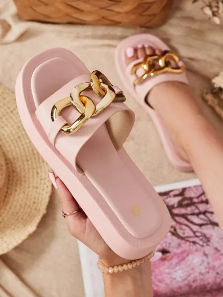 Papuci de casă Resti galben