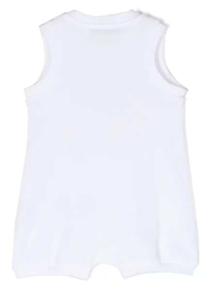 Dětské krátký overal Moschino bílý