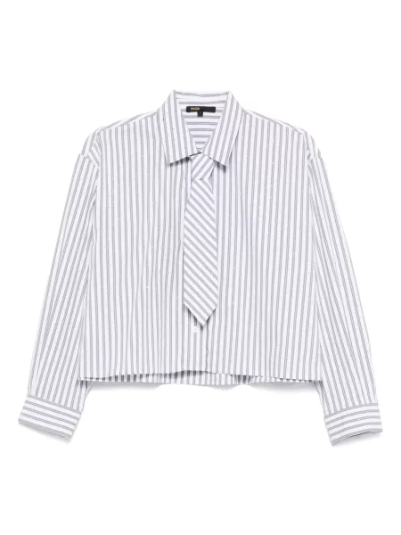 Cămașă Maje cu dungi alb