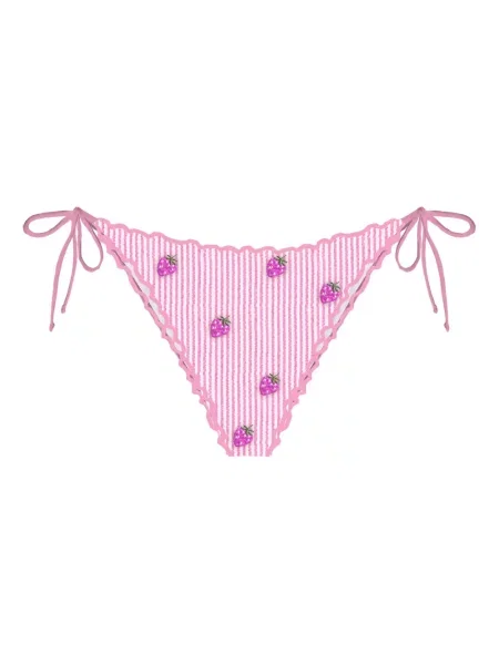 Bikini Mc2 Saint Barth w paski różowe