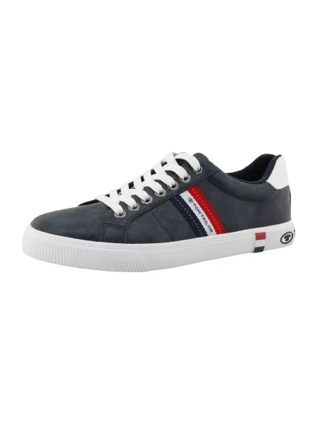 Sneakerși Tom Tailor alb