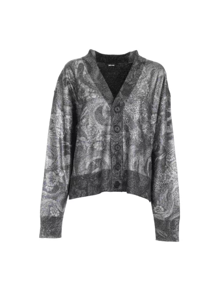 Sweter Roberto Cavalli z nadrukiem