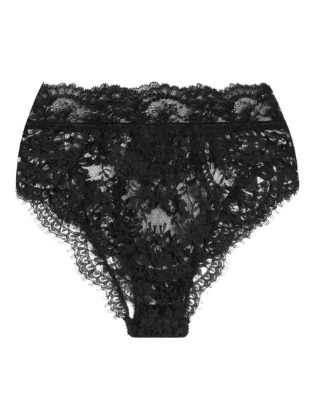 Chiloți Dolce & Gabbana din dantelă negru