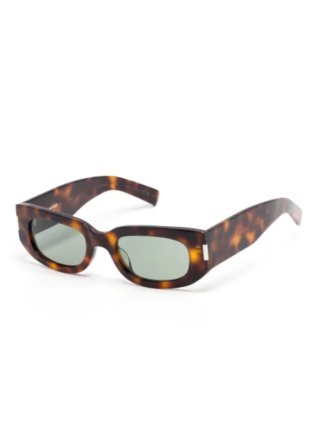 Saulės akiniai Saint Laurent Eyewear ruda