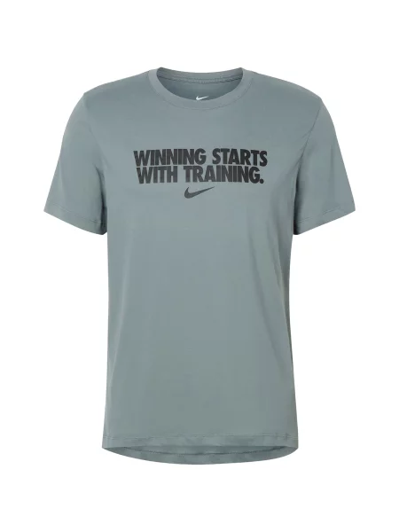 NIKE Tricou funcțional WINNING închis gri