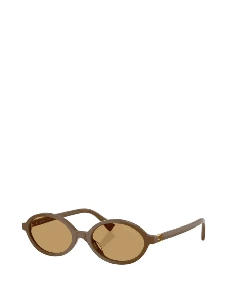 Slnečné okuliare Miu Miu Eyewear hnedá