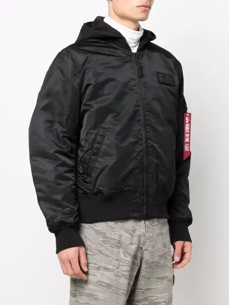 Bomber bunda Alpha Industries s autogramem