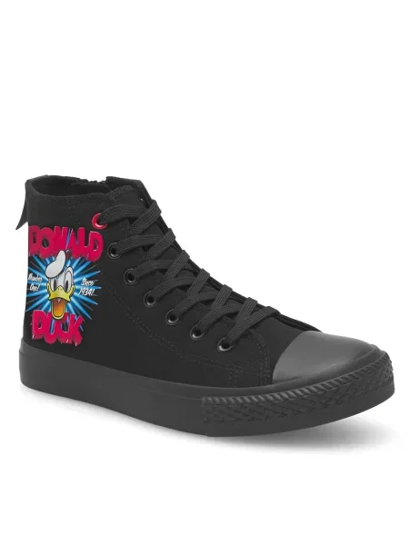 Plátenky Donald Duck čierna