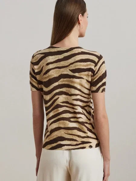 Lauren Ralph Lauren sweter lekki beżowy