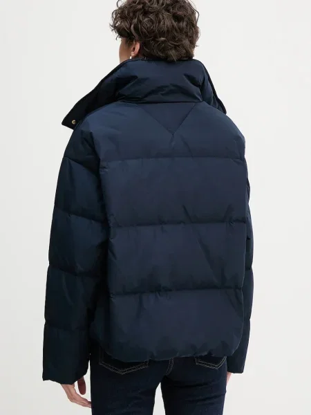 Tommy Hilfiger pehelydzseki sötétkék téli oversize kék